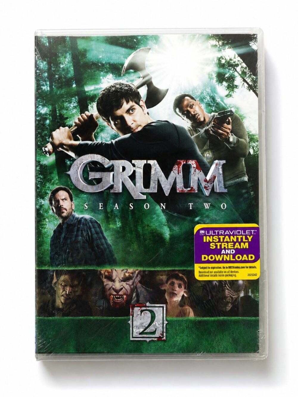 Grimm Season Two DVD Set Factory Sealed NBC Universal